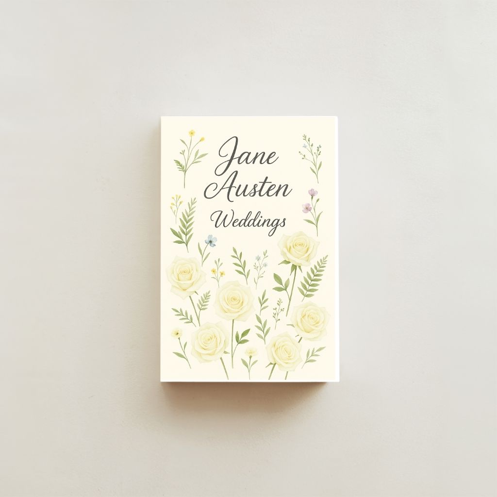 Jane Austen Wedding Journal