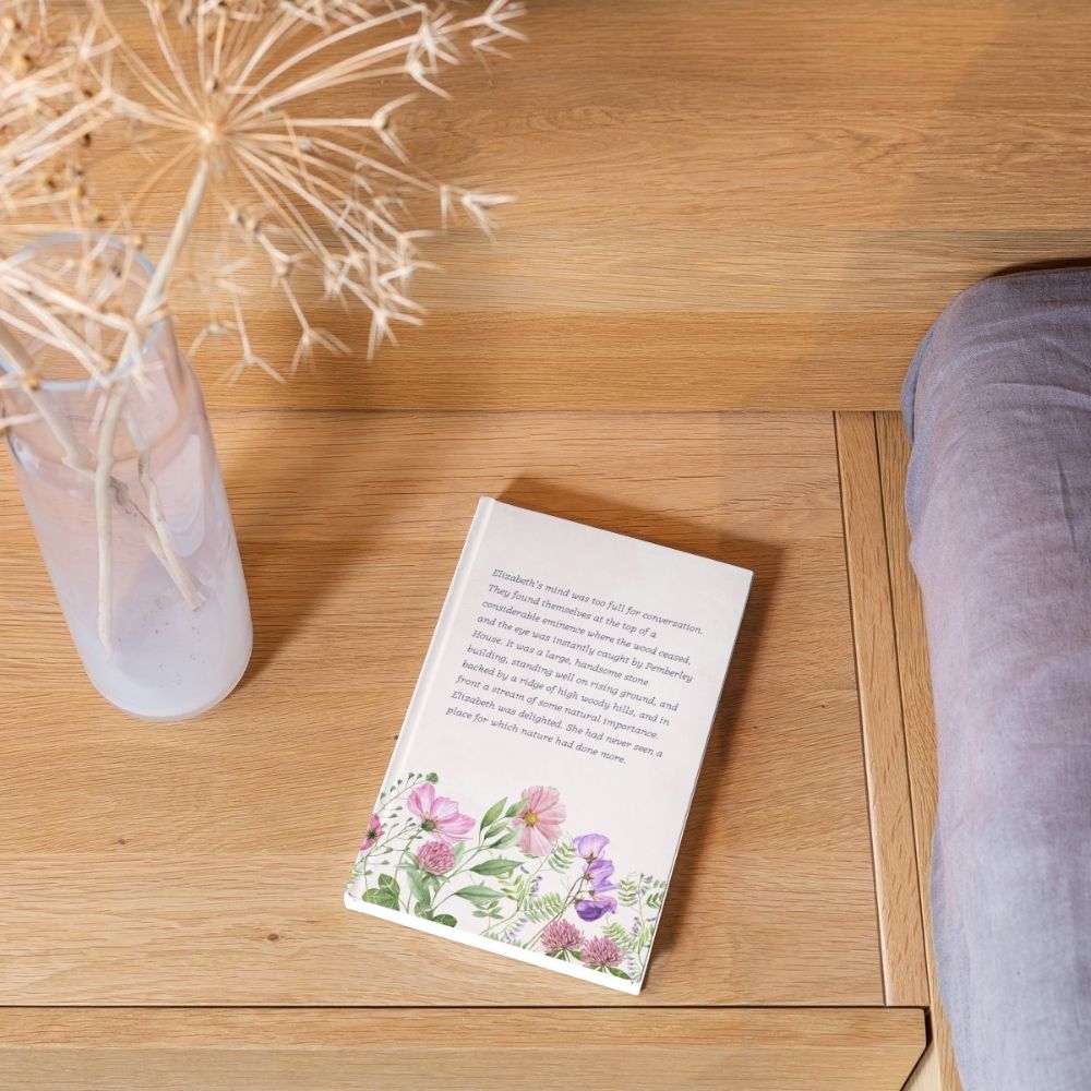 Jane Austen Journal - Spring Flowers - Pride and Prejudice