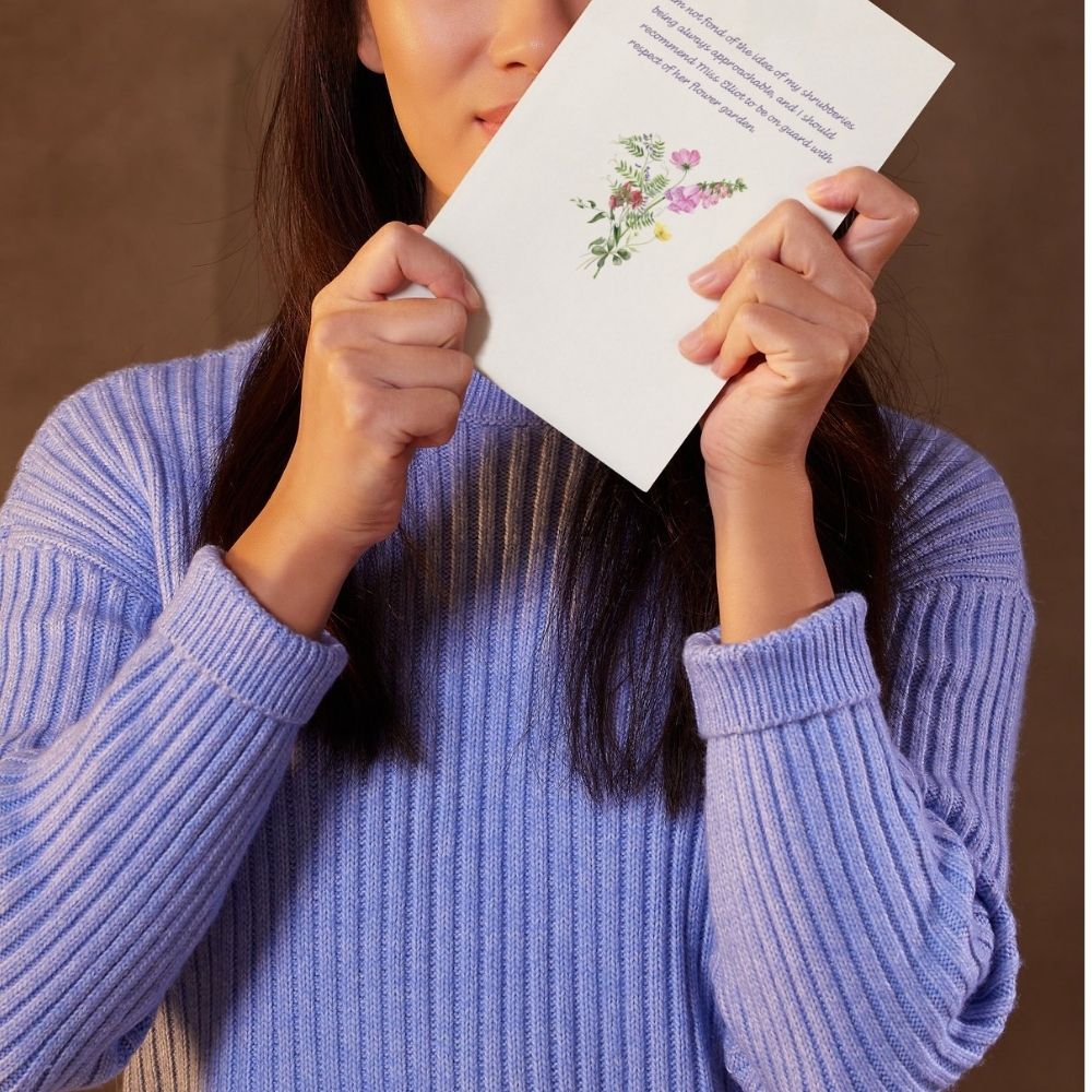 Jane Austen Journal - Spring Flowers - Persuasion