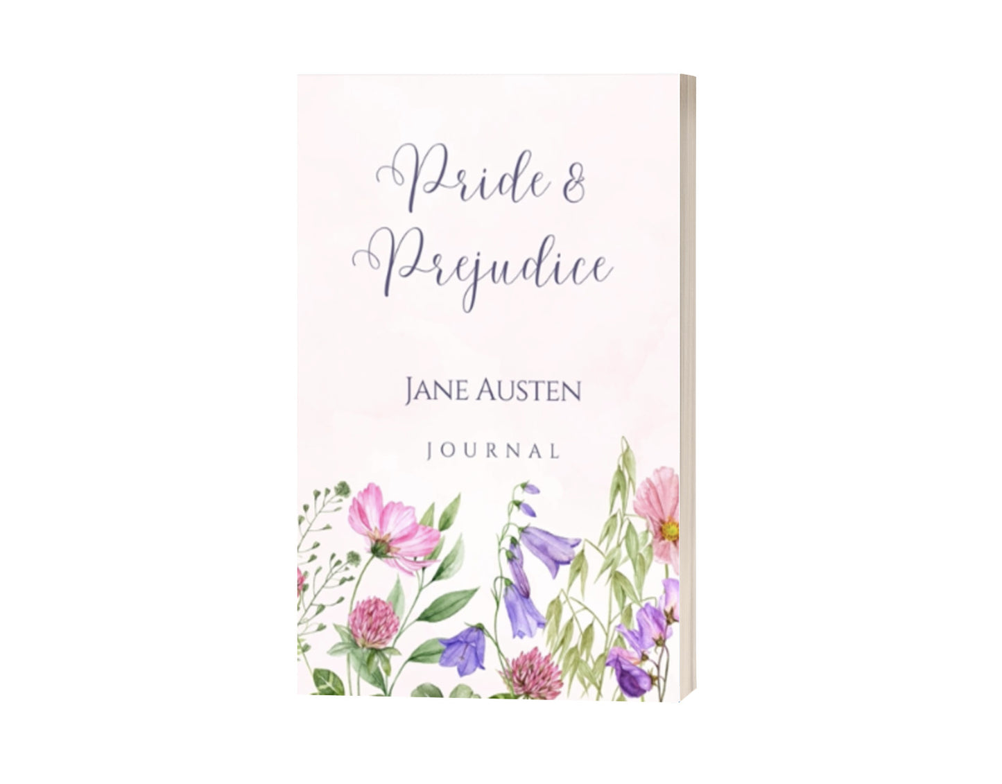 Jane Austen Journal - Spring Flowers - Pride and Prejudice