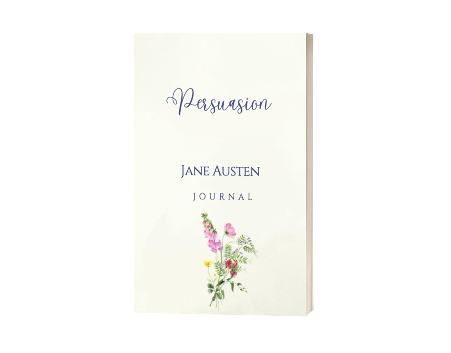 Jane Austen Journal - Spring Flowers - Persuasion