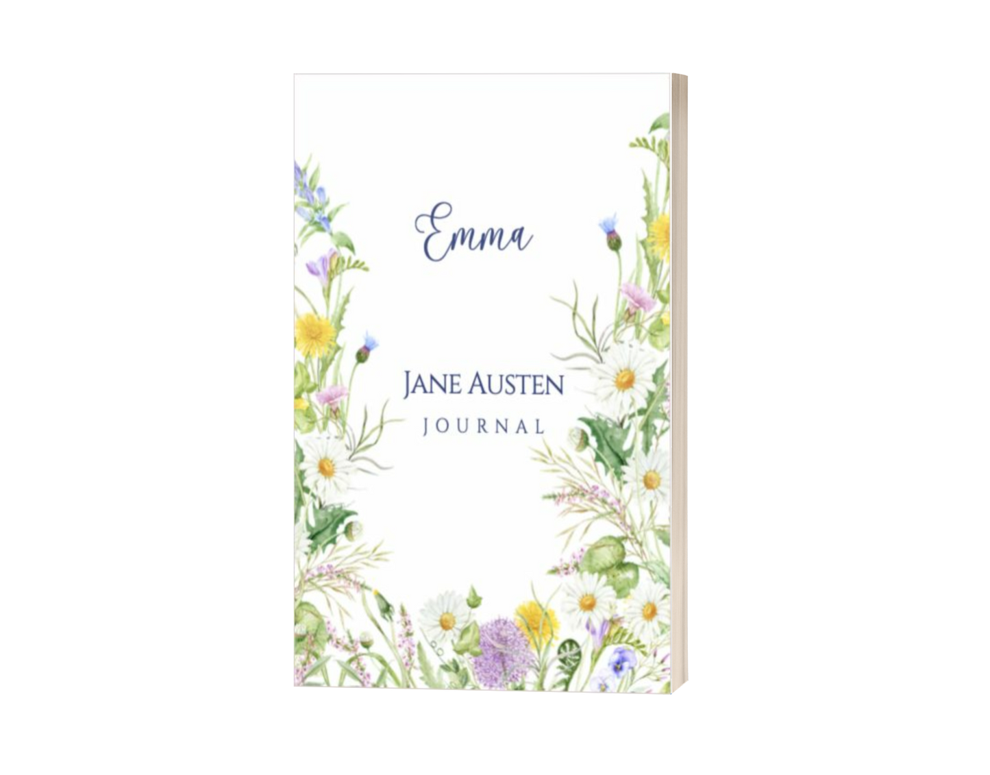 Jane Austen Journal - Spring Flowers - Emma