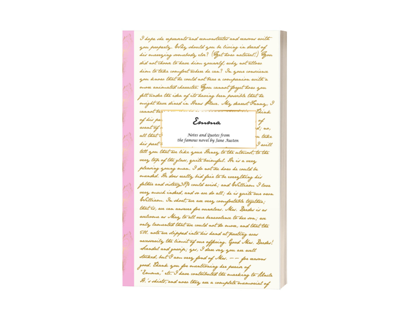 Jane Austen Letters Notebook Emma