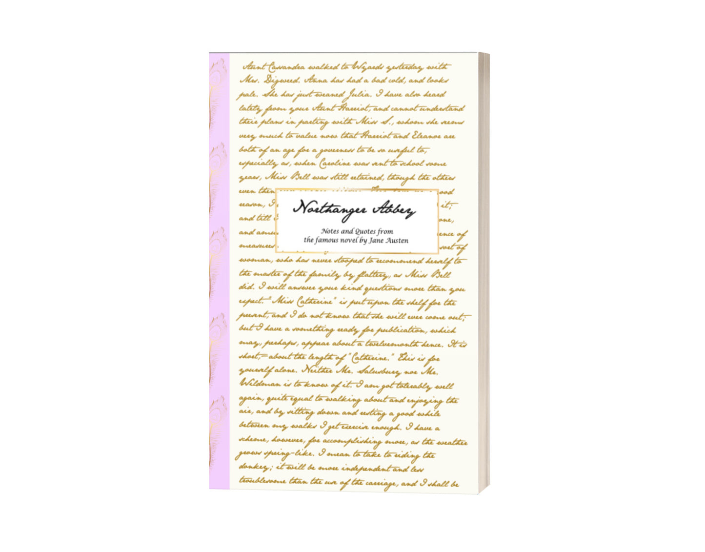 Jane Austen Letters Notebook Northanger Abbey