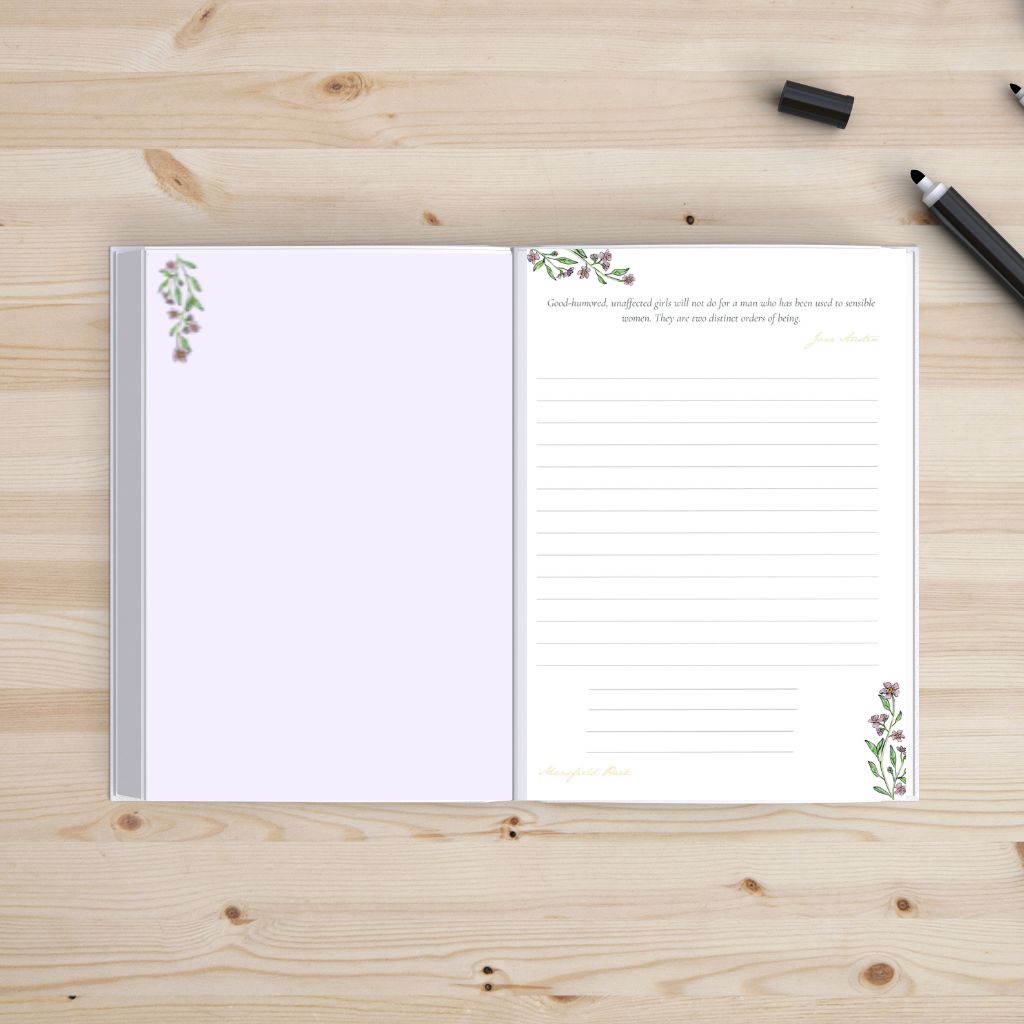 Jane Austen Letters Notebook Northanger Abbey