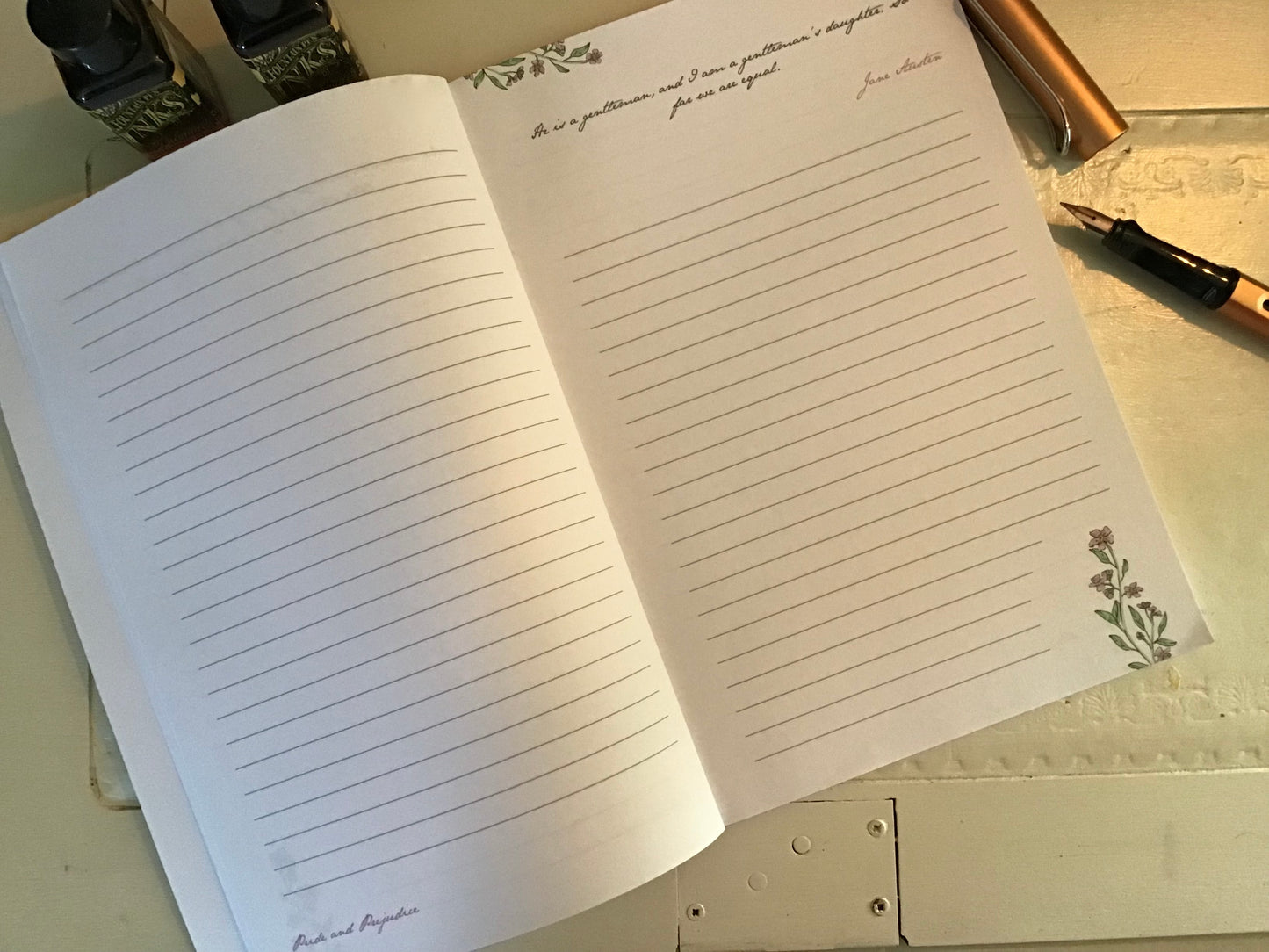 Jane Austen Letters Notebook Emma