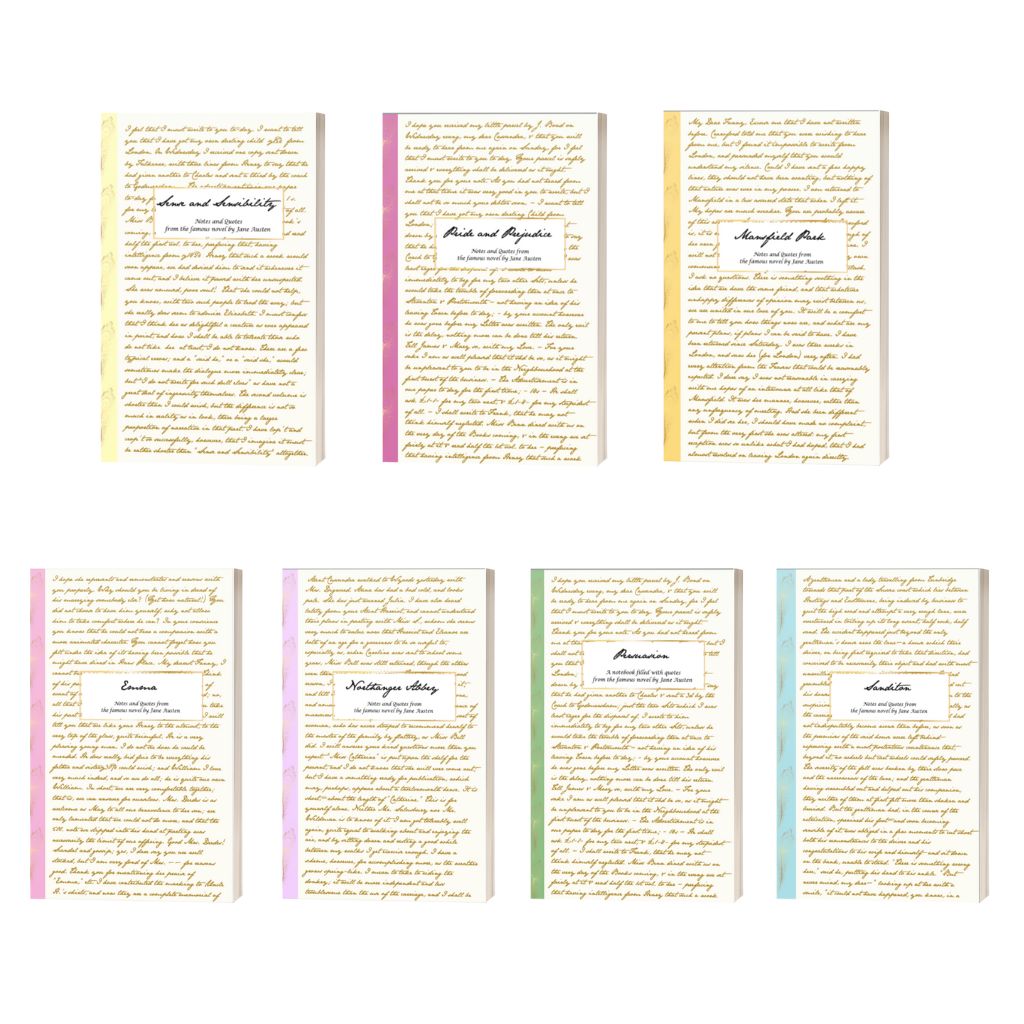 Letters from Jane Notebook Print Bundle
