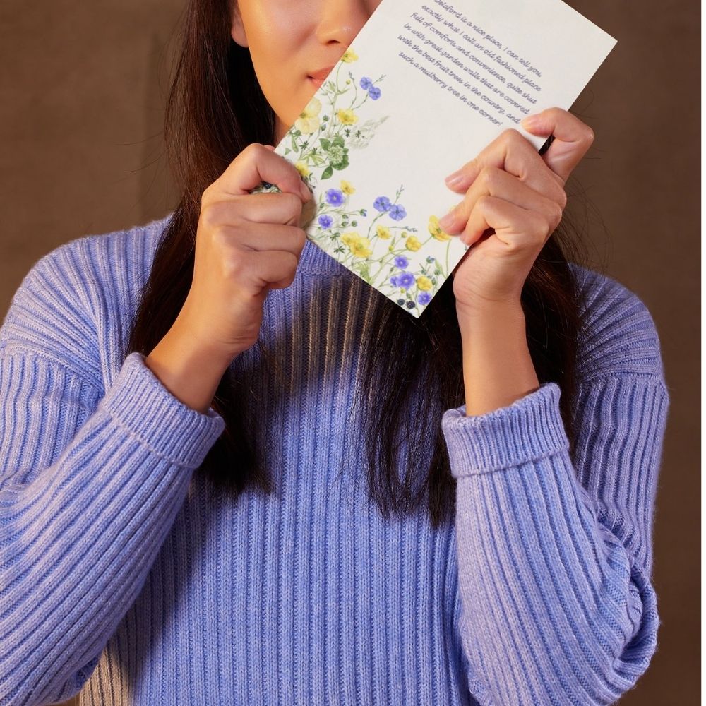 Jane Austen Journal - Spring Flowers - Sense and Sensibility