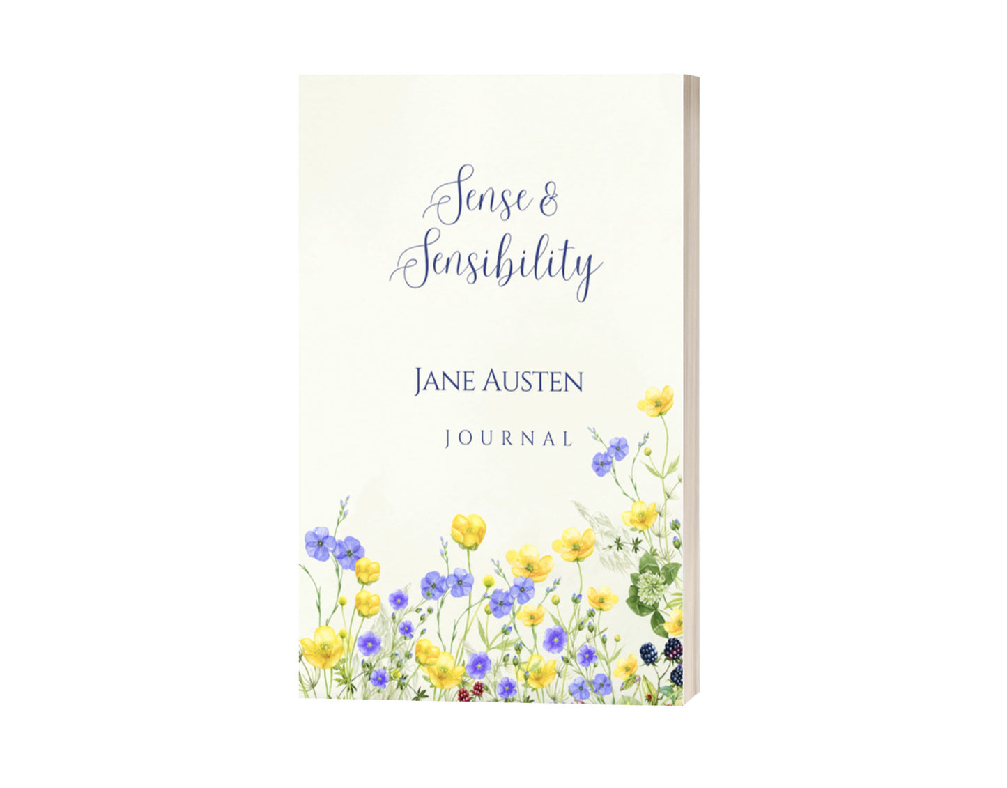 Jane Austen Journal - Spring Flowers - Sense and Sensibility