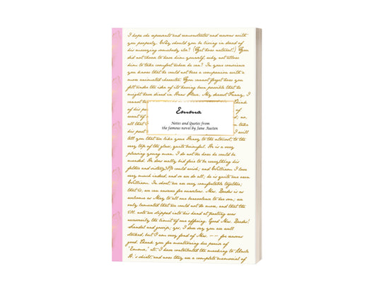Jane Austen Letters Notebook Emma