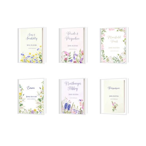 Jane Austen Regency Blooms Journals - Bundle